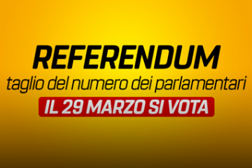 REFERENDUM COSTITUZIONALE DEL 29 MARZO 2020